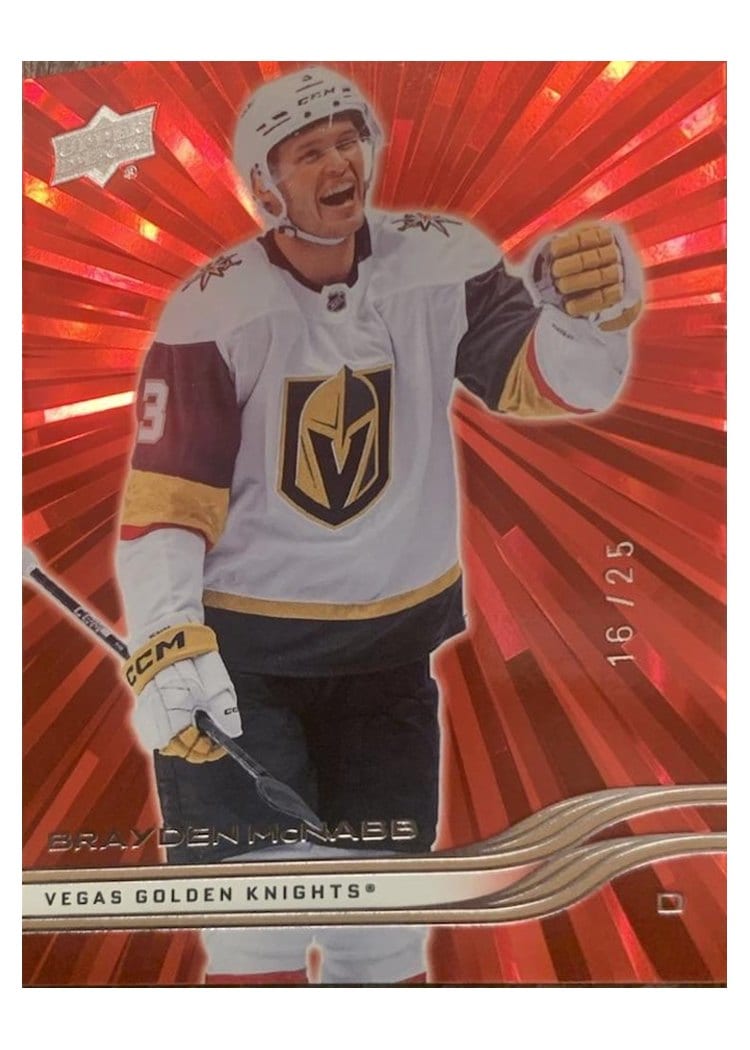 2025-26 Upper Deck Base Set Brayden McNabb #185 card