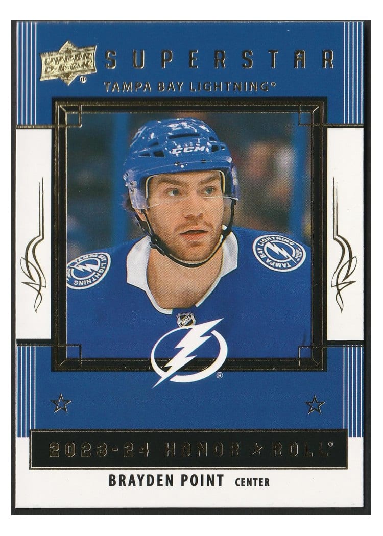 2023-24 Upper Deck Honor Roll Brayden Point #HR-21 card