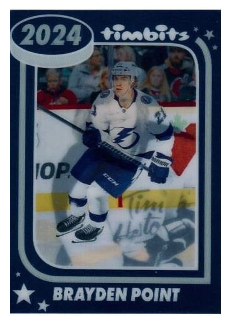 2024-25 Tim Hortons Collectors Series Timbits to NHL Brayden Point #2000 card