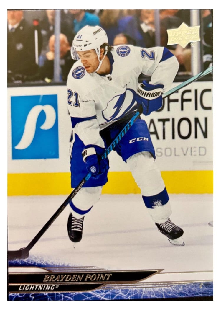 2024-25 Upper Deck Base Set Brayden Point #407 card