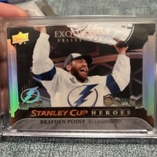 2025-26 Upper Deck Black Diamond Exquisite Stanley Cup Heroes Brayden Point #ESC-BP card