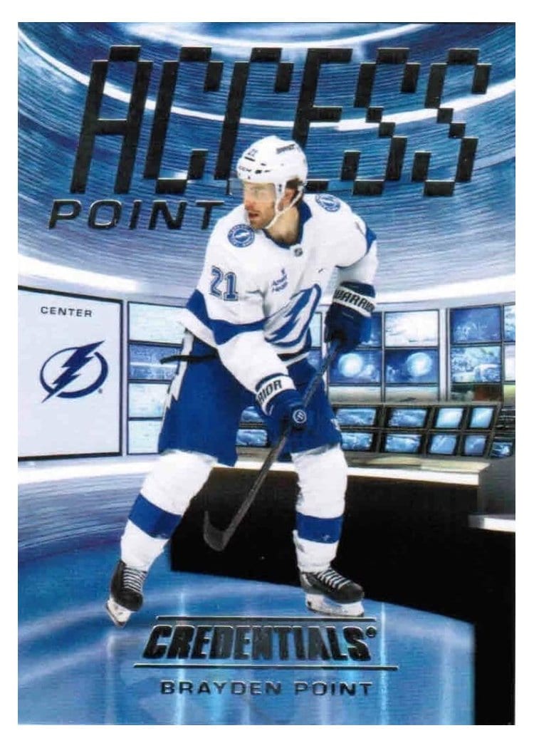 2025-26 Upper Deck Credentials Access Point Brayden Point #AP-19 card