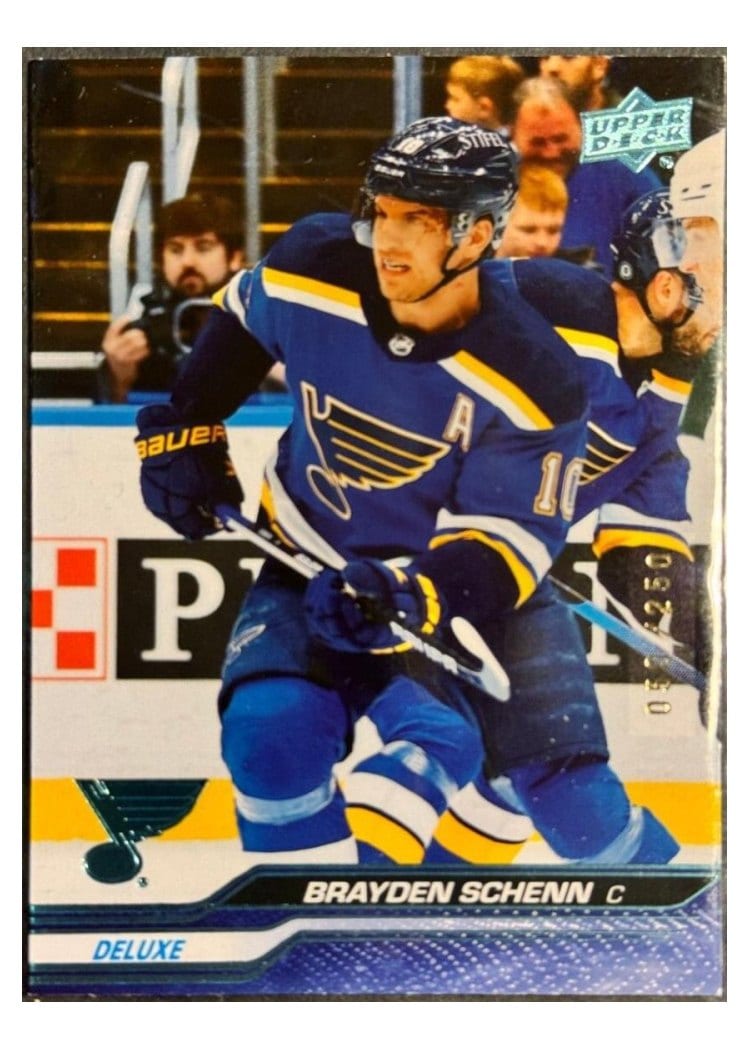 2023-24 Upper Deck Base Set Brayden Schenn #158 card