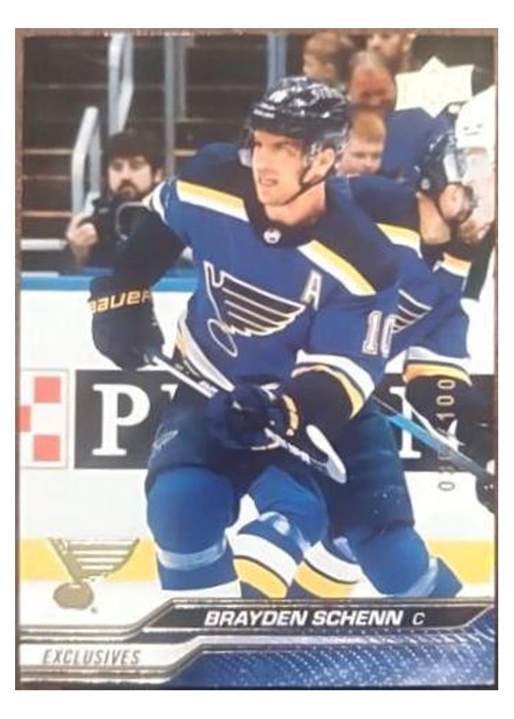 2023-24 Upper Deck Base Set Brayden Schenn #158 card
