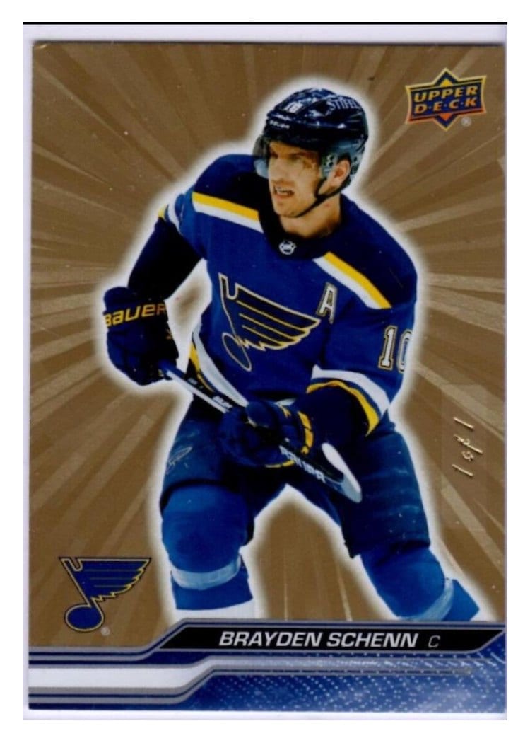 2023-24 Upper Deck Base Set Brayden Schenn #158 card