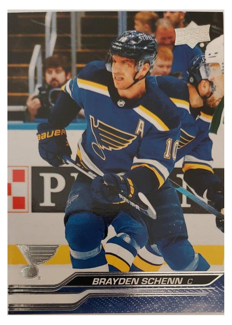 2023-24 Upper Deck Base Set Brayden Schenn #158 card