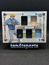 2024 Panini Boys of Summer Five Tool Player Materials Brayden Taylor #FT-BT card