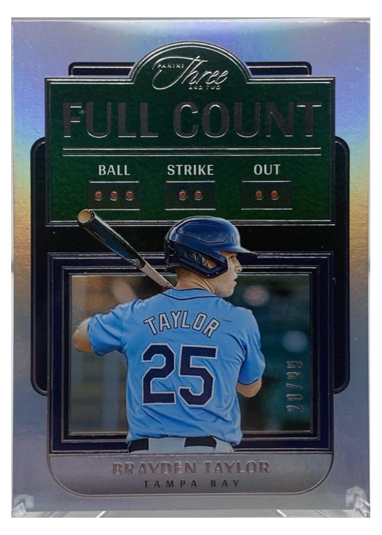 2024 Panini Three and Two Full Count Brayden Taylor #8 card