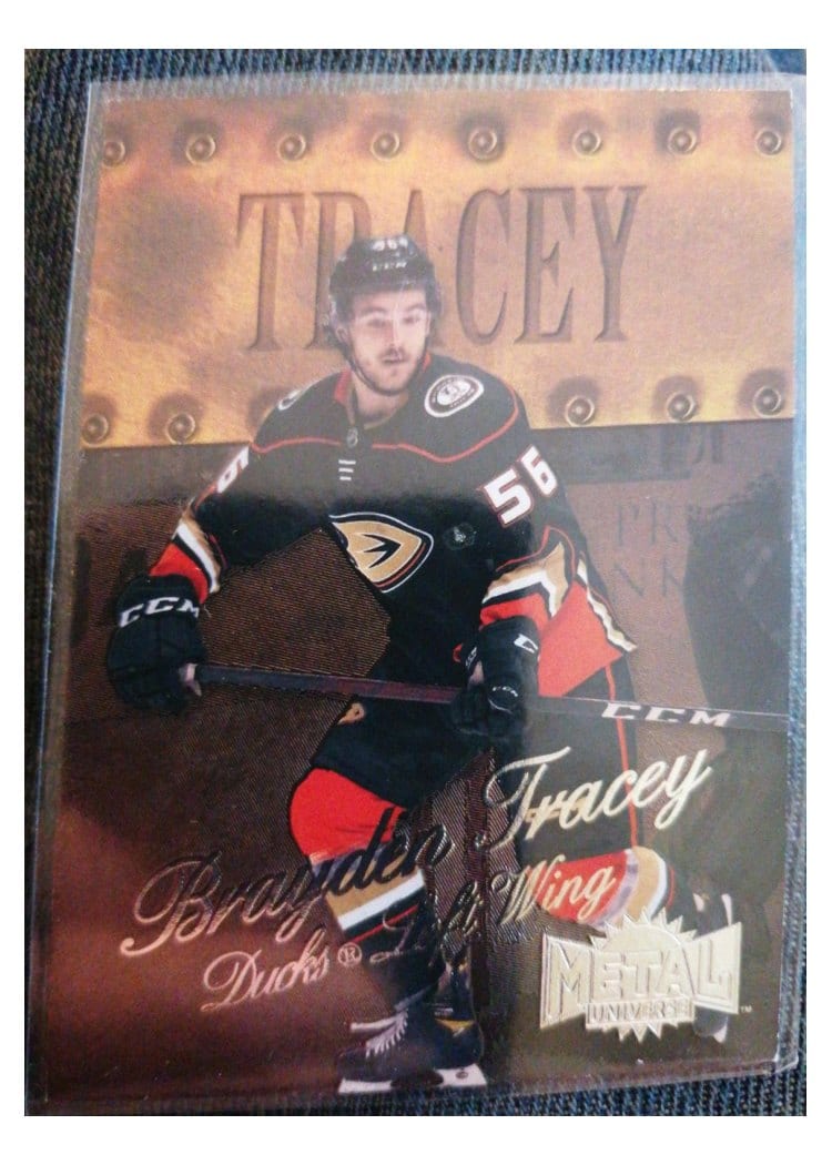 2022-23 SkyBox Metal Universe 1998-99 Retro Rookies Brayden Tracey #R-15 card