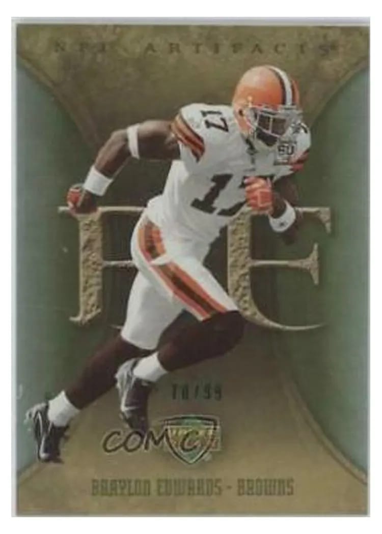 2007 Upper Deck Artifacts Braylon Edwards #25 card