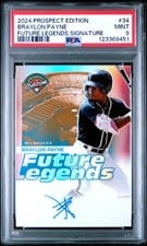 2024 Panini Prospect Edition Future Legends Signatures Braylon Payne #34 card