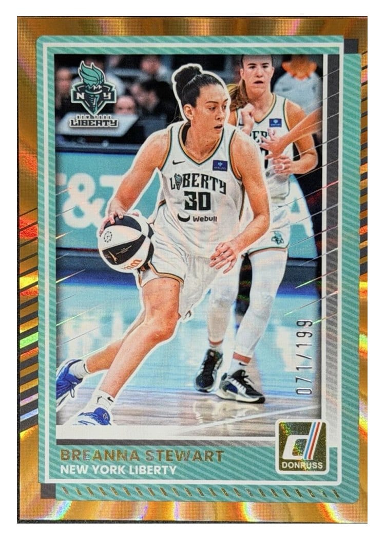 2025-26 Donruss WNBA Base Set Breanna Stewart #63 card