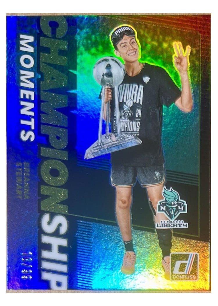 2025-26 Donruss WNBA Championship Moments Breanna Stewart #10 card