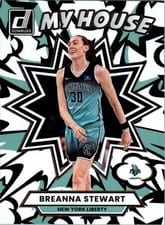 2025-26 Donruss WNBA My House Breanna Stewart #8 card