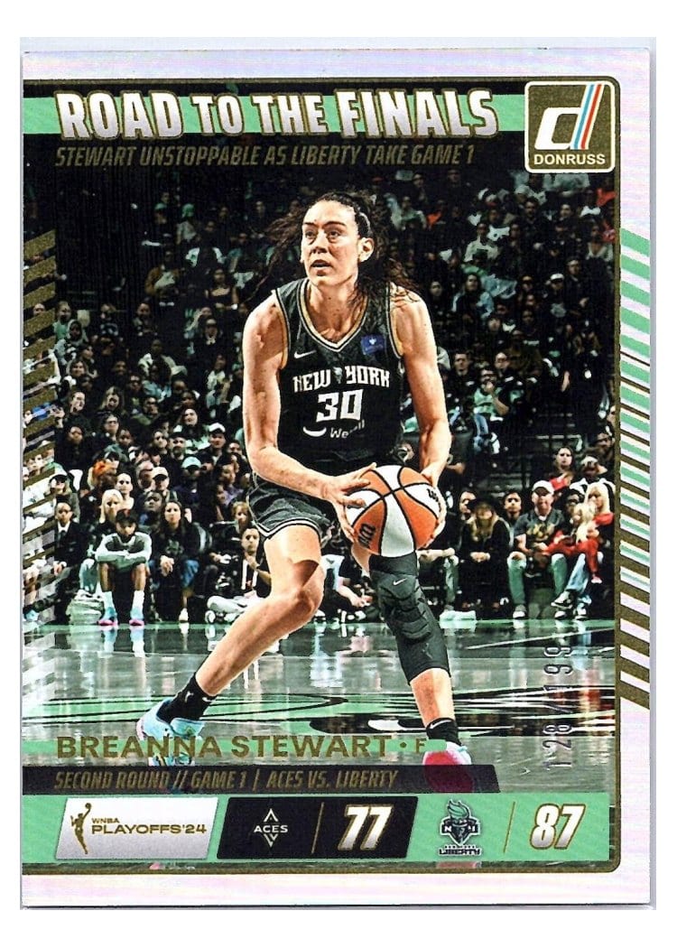2025-26 Donruss WNBA Road to the Finals Second Round Breanna Stewart #1 card