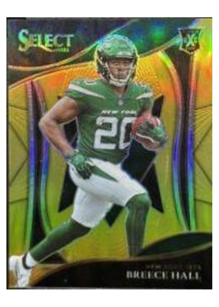2021 Panini Select Breece Hall #406 card