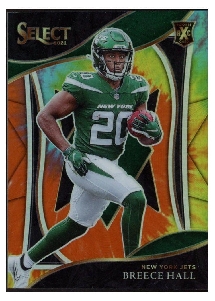 2021 Panini Select Breece Hall #406 card