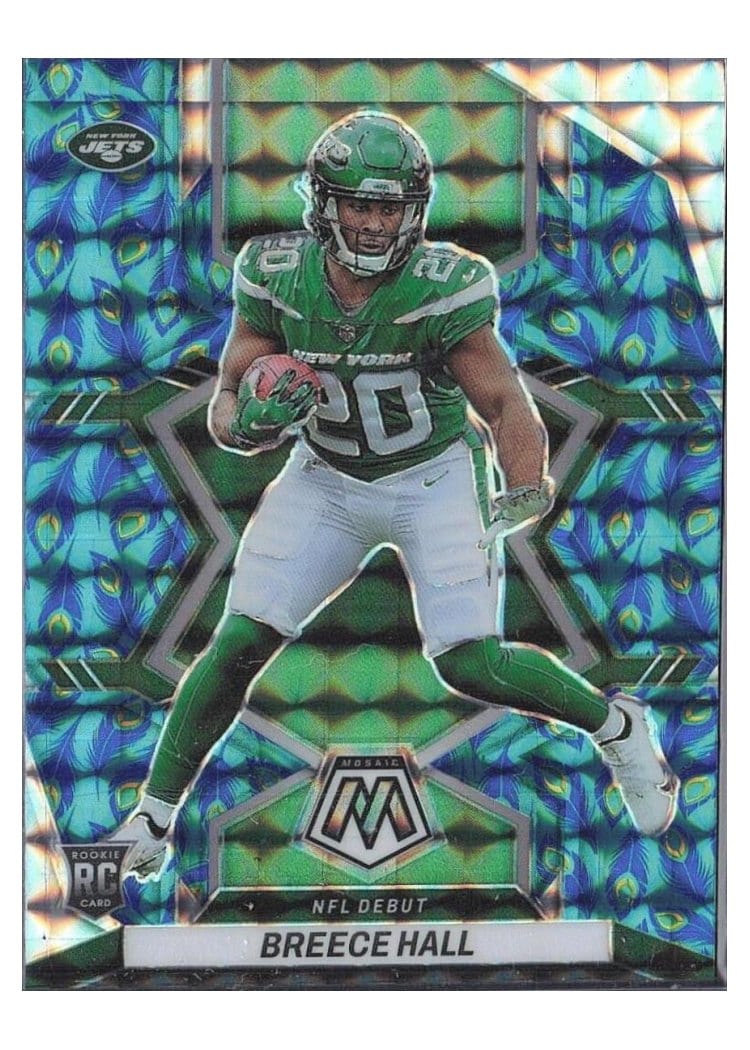 2022 Panini Mosaic Base Set Breece Hall #283 card