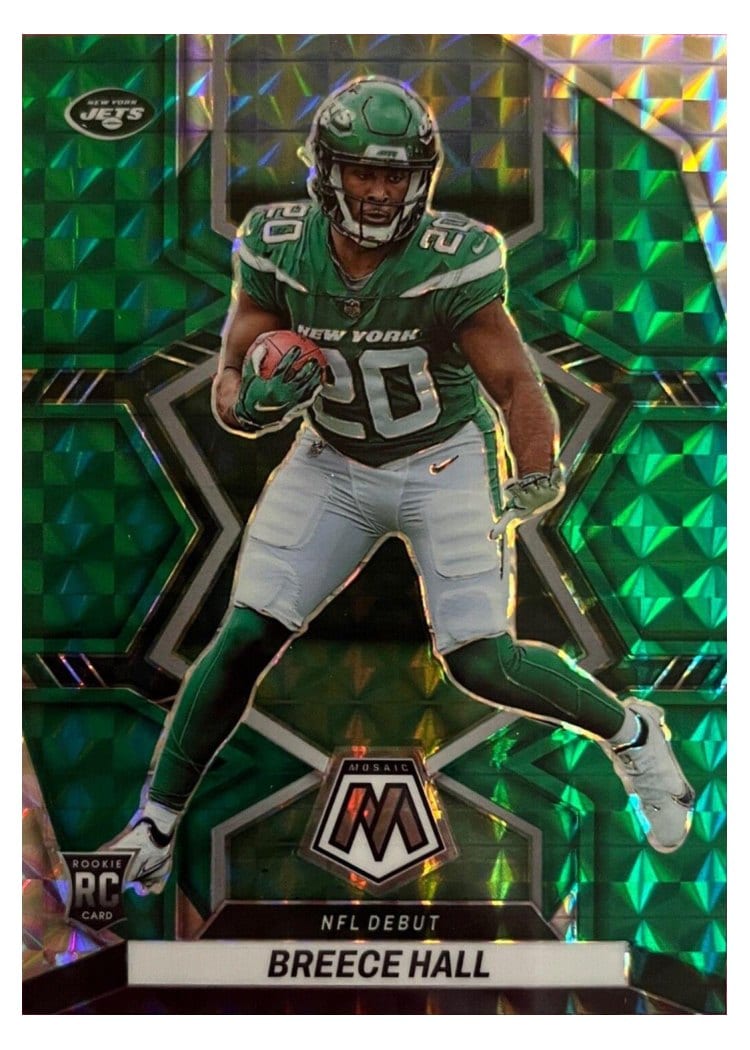 2022 Panini Mosaic Base Set Breece Hall #283 card