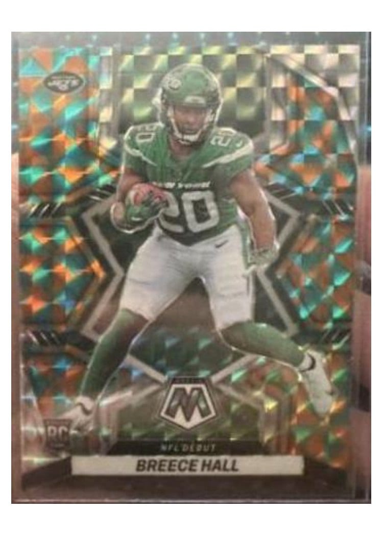2022 Panini Mosaic Base Set Breece Hall #283 card