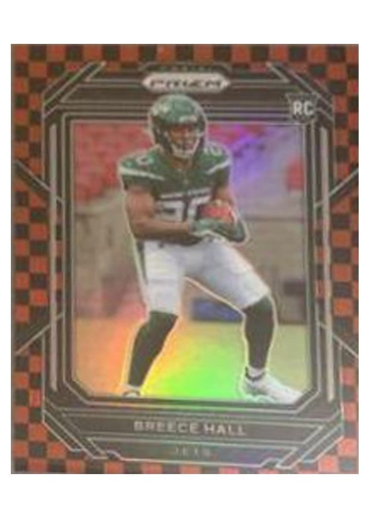 2022 Panini Prizm Base Set Breece Hall #317 card