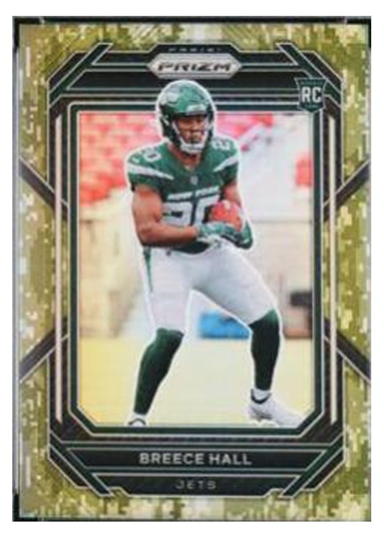 2022 Panini Prizm Base Set Breece Hall #317 card