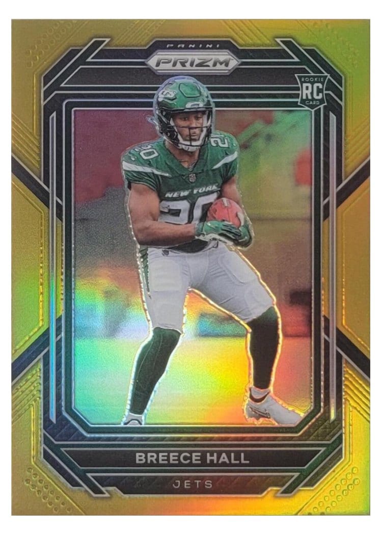 2022 Panini Prizm Base Set Breece Hall #317 card