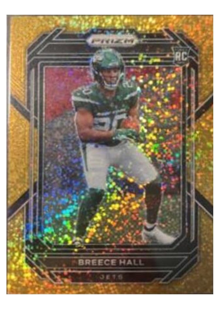 2022 Panini Prizm Base Set Breece Hall #317 card