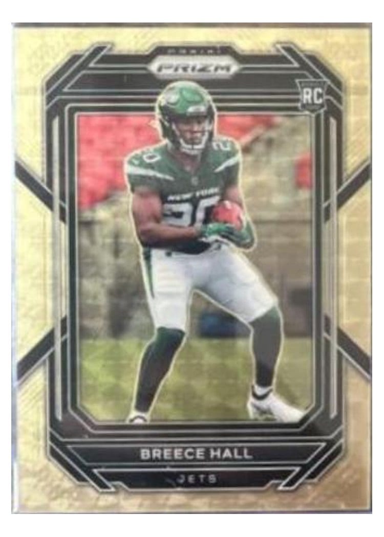 2022 Panini Prizm Base Set Breece Hall #317 card