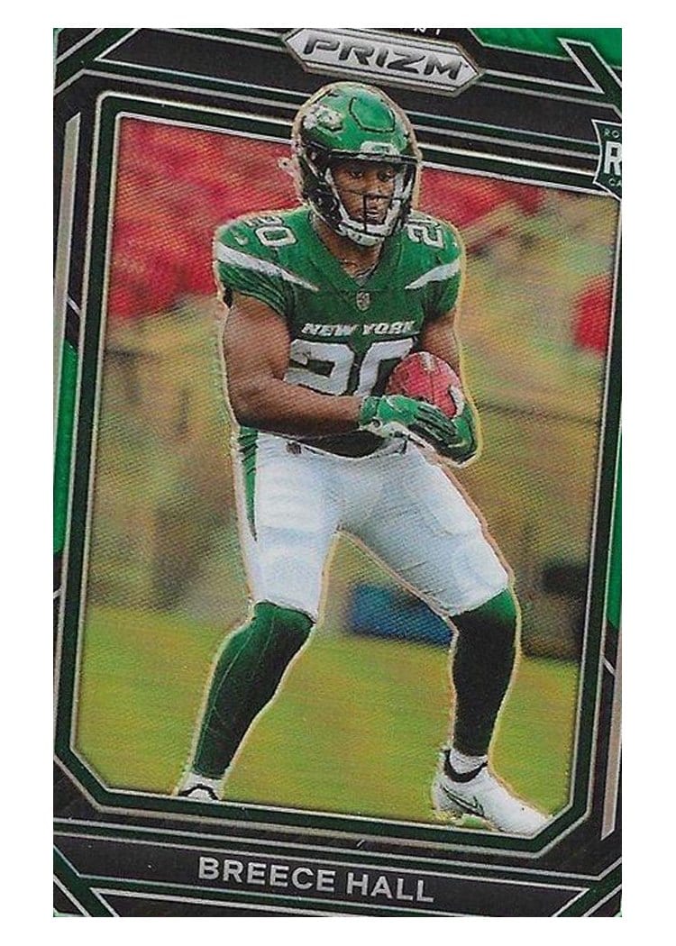 2022 Panini Prizm Base Set Breece Hall #317 card