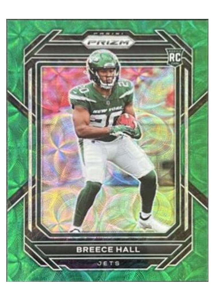 2022 Panini Prizm Base Set Breece Hall #317 card