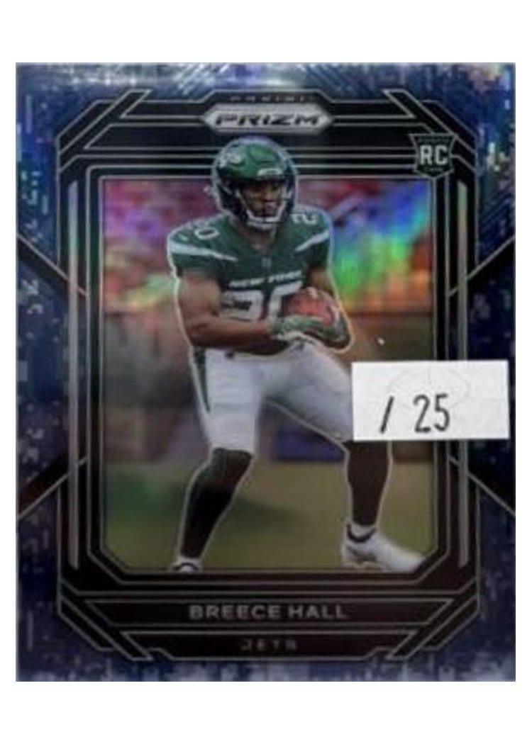 2022 Panini Prizm Base Set Breece Hall #317 card