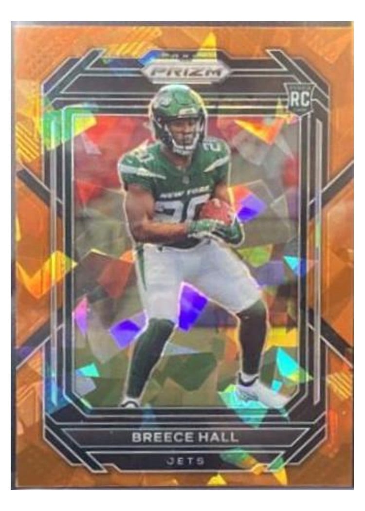2022 Panini Prizm Base Set Breece Hall #317 card