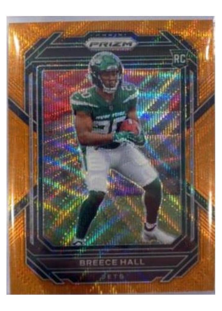 2022 Panini Prizm Base Set Breece Hall #317 card