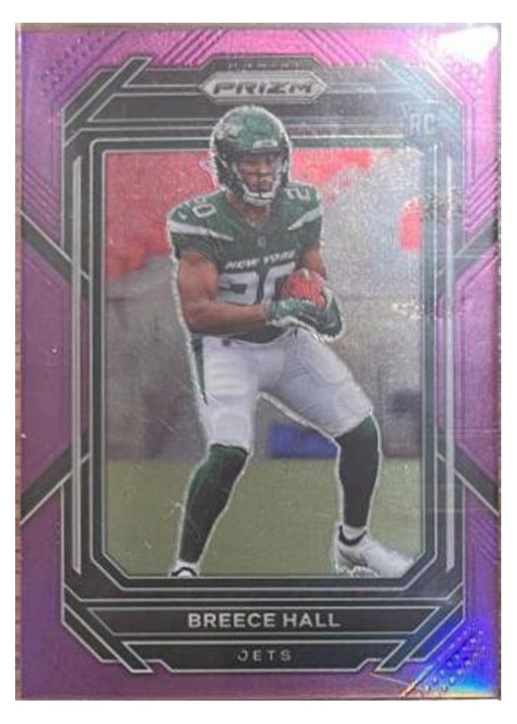 2022 Panini Prizm Base Set Breece Hall #317 card