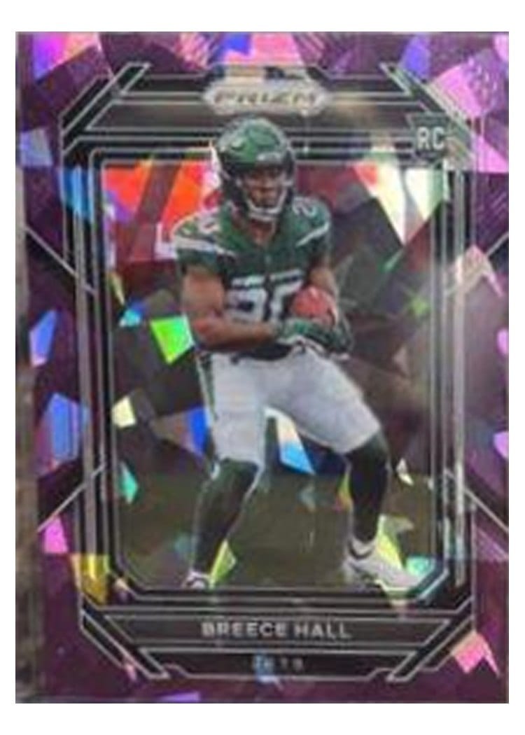 2022 Panini Prizm Base Set Breece Hall #317 card