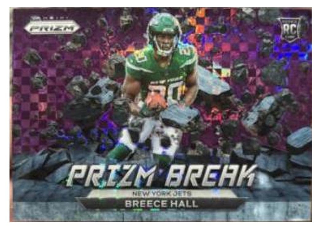 2022 Panini Prizm Base Set Breece Hall #317 card