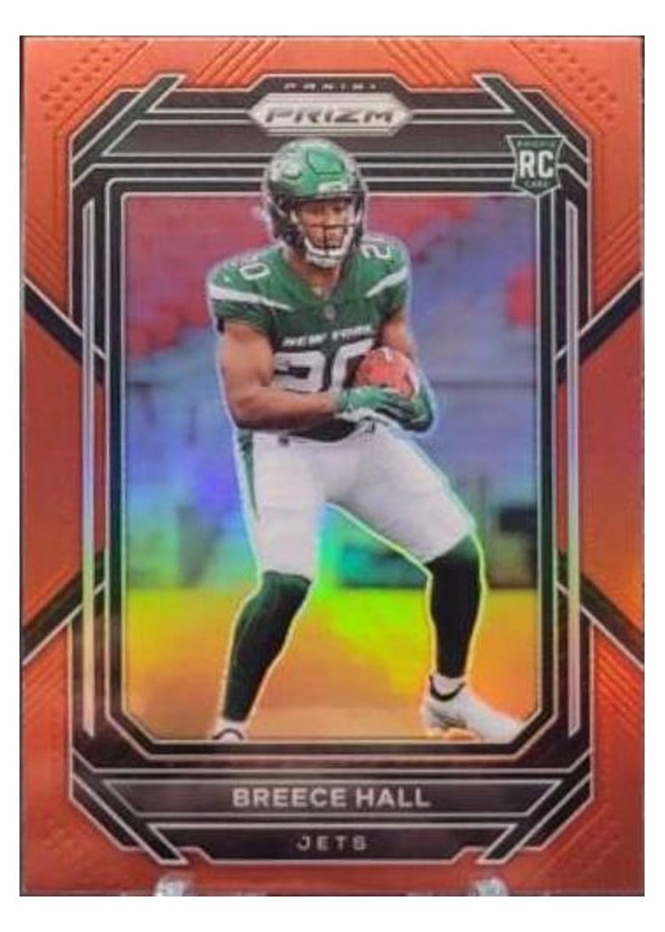 2022 Panini Prizm Base Set Breece Hall #317 card