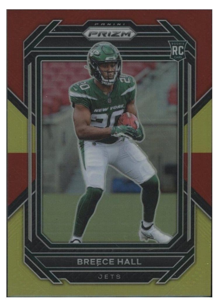 2022 Panini Prizm Base Set Breece Hall #317 card