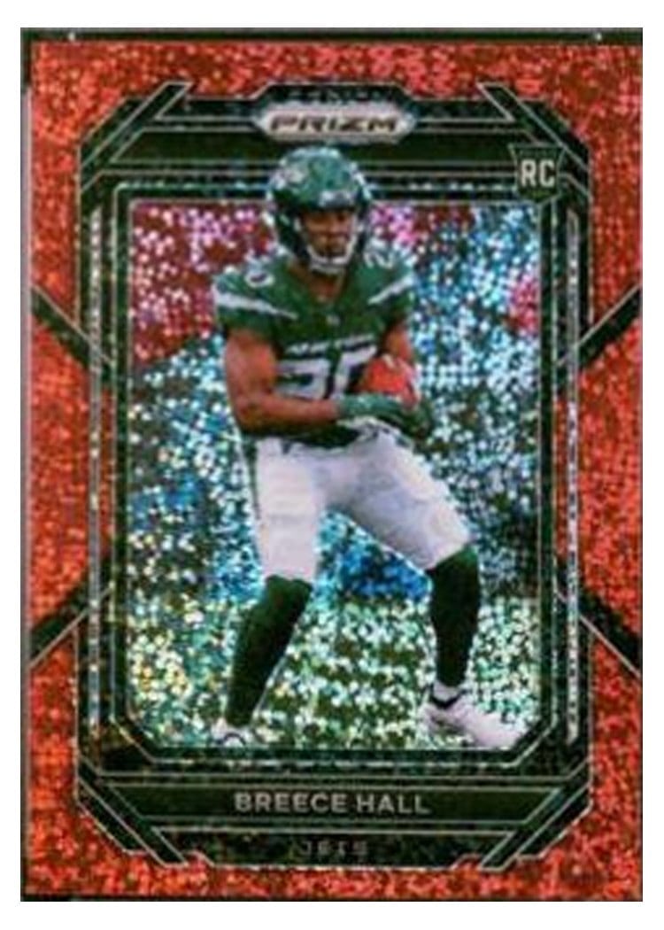 2022 Panini Prizm Base Set Breece Hall #317 card