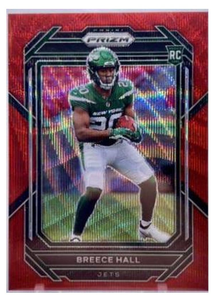 2022 Panini Prizm Base Set Breece Hall #317 card