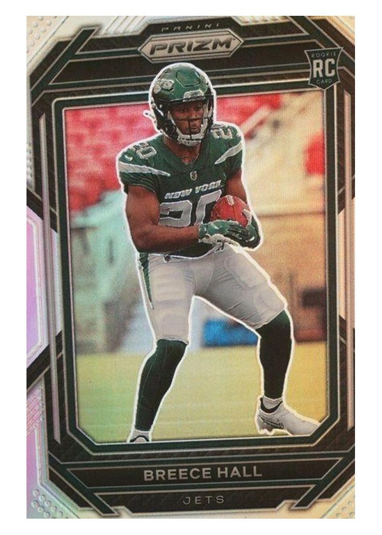 2022 Panini Prizm Base Set Breece Hall #317 card