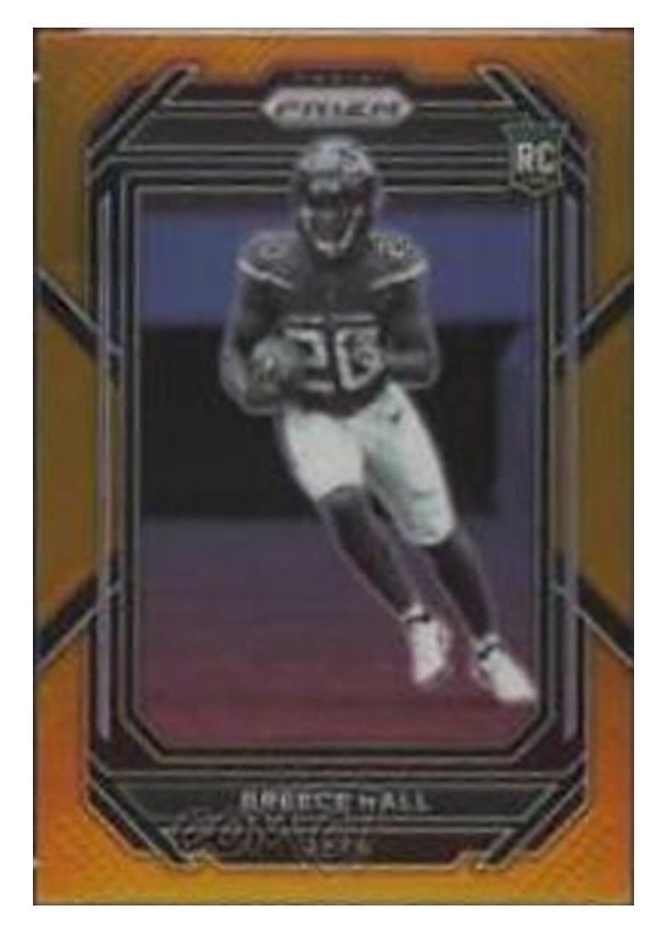 2022 Panini Prizm Base Set Breece Hall #317 card