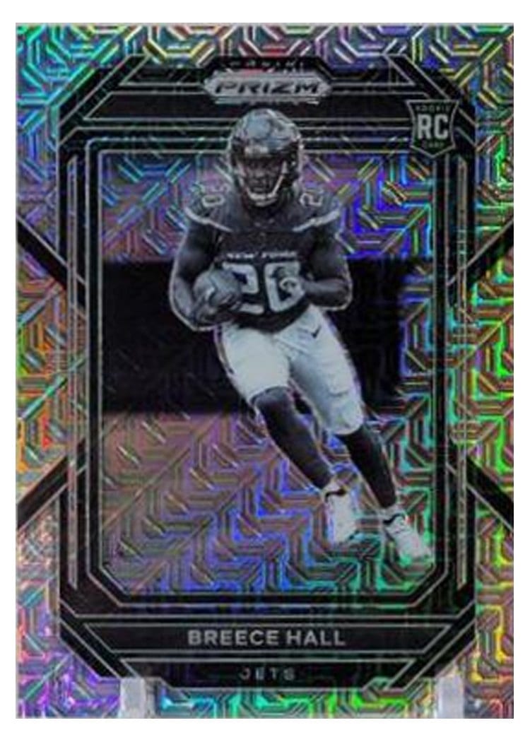 2022 Panini Prizm Base Set Breece Hall #317 card