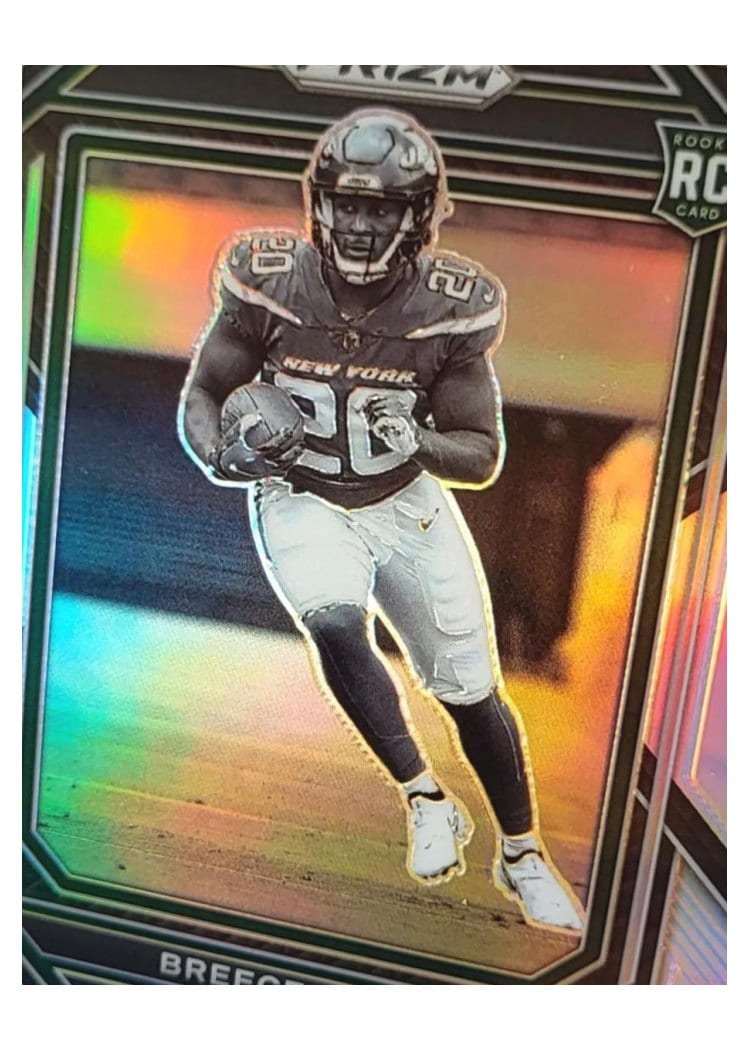 2022 Panini Prizm Base Set Breece Hall #317 card
