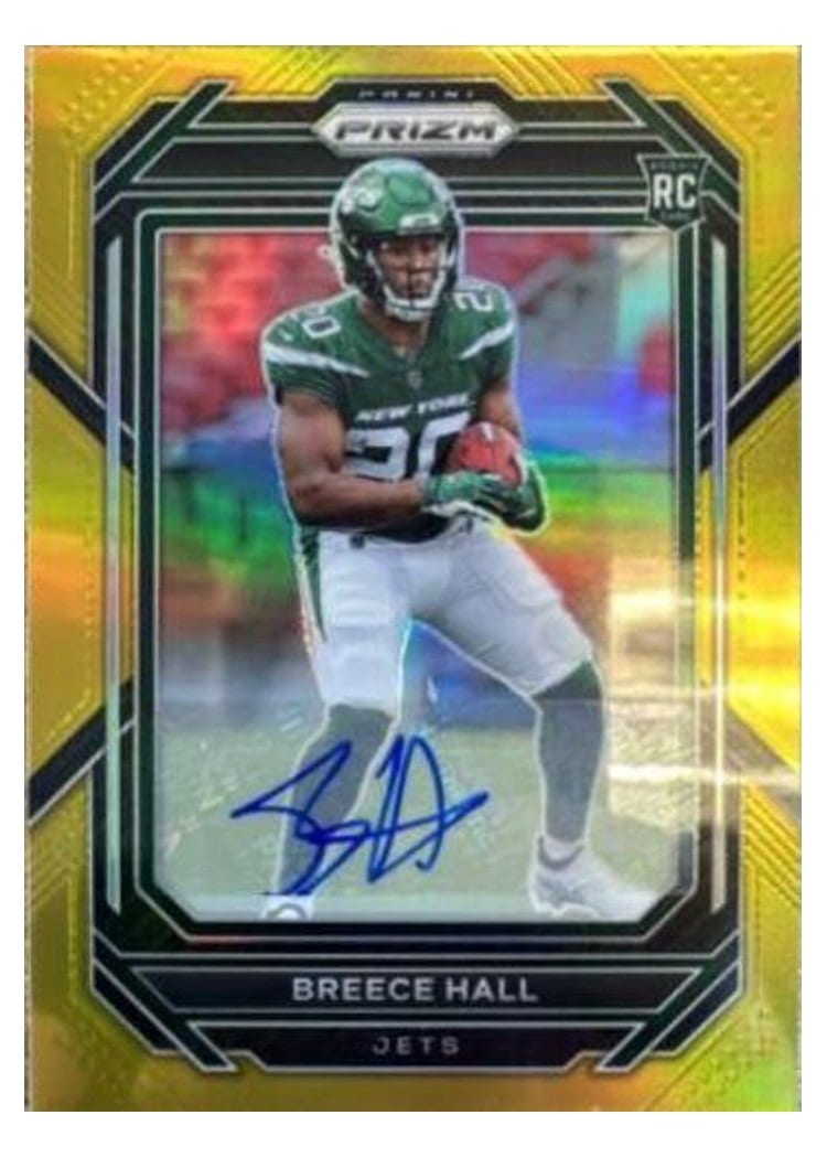 2022 Panini Prizm Base Set Breece Hall #317 card