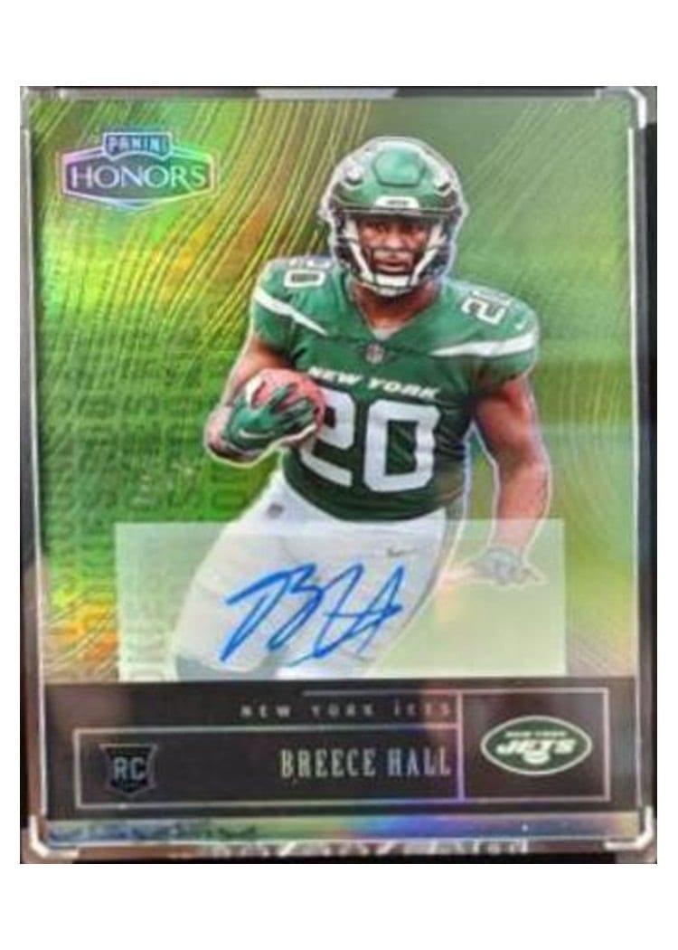 2022 Panini Prizm Base Set Breece Hall #317 card