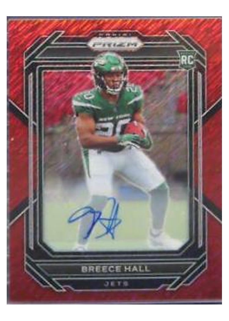 2022 Panini Prizm Base Set Breece Hall #317 card