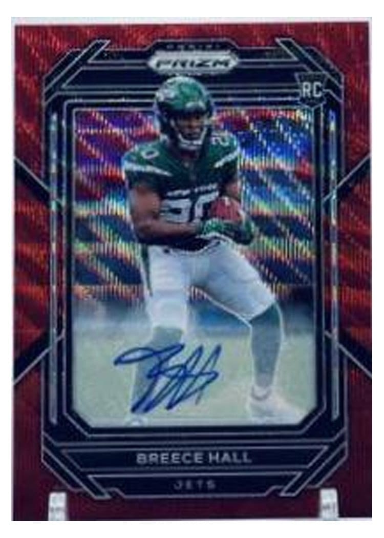 2022 Panini Prizm Base Set Breece Hall #317 card