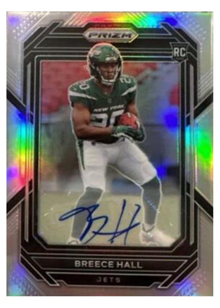 2022 Panini Prizm Base Set Breece Hall #317 card